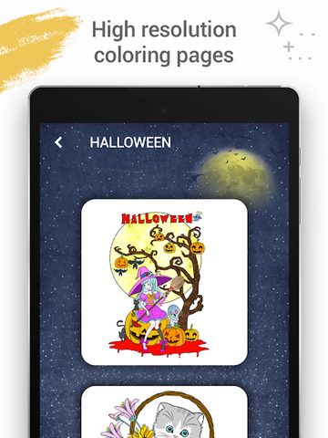 Screenshot 7: Halloween Games 2018: Free Offline Coloring Book