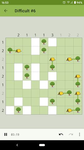 Screenshot 9: Trees and Tents Puzzle