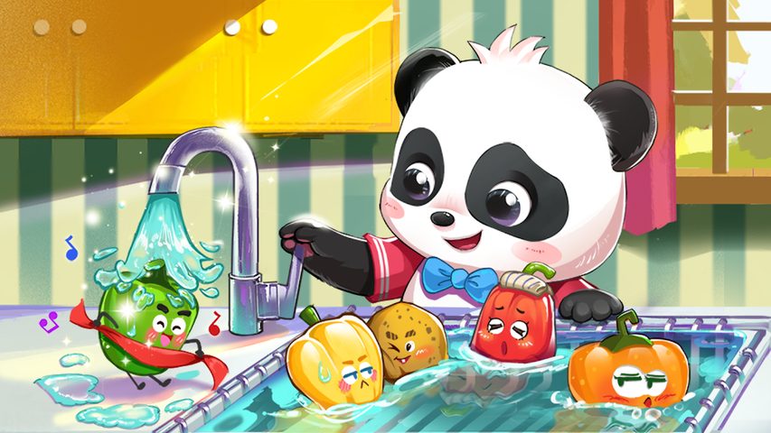 Screenshot 1: Baby Panda World: Kids Games