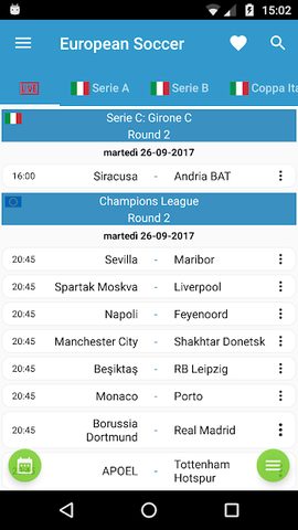 Screenshot 1: Soccer in Europe