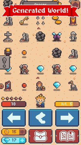 Screenshot 3: Eternis Heroes - Roguelike RPG