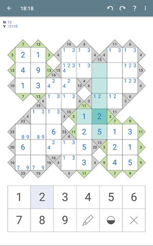 Screenshot 12: Kakuro (Cross Sums) - Classic
