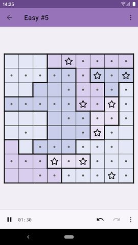 Screenshot 1: Star Battle Puzzle