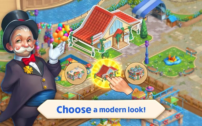 Screenshot 12: Matchland - Build your Theme Park
