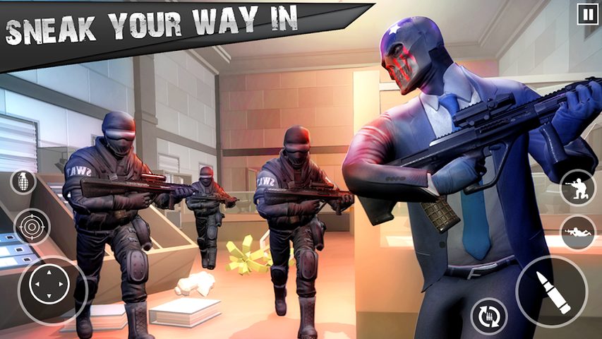 Screenshot 6: Real Gangster Bank Robbery Games: Open World Games