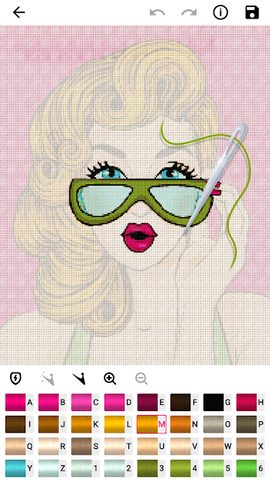 Screenshot 1: Cross Stitch Joy