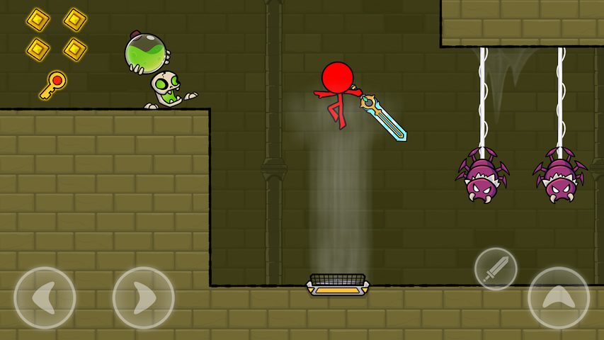 Screenshot 3: Red Stickman : Animation vs Stickman Fighting