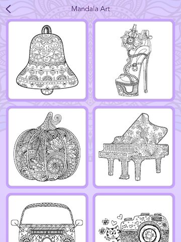 Screenshot 15: Mandala Coloring Book