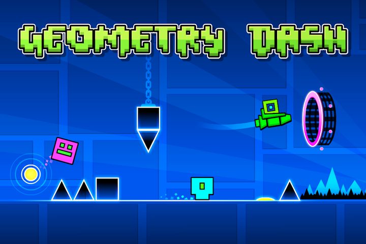 Screenshot 1: Geometry Dash Lite
