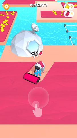Screenshot 1: Spiral Craft 3D