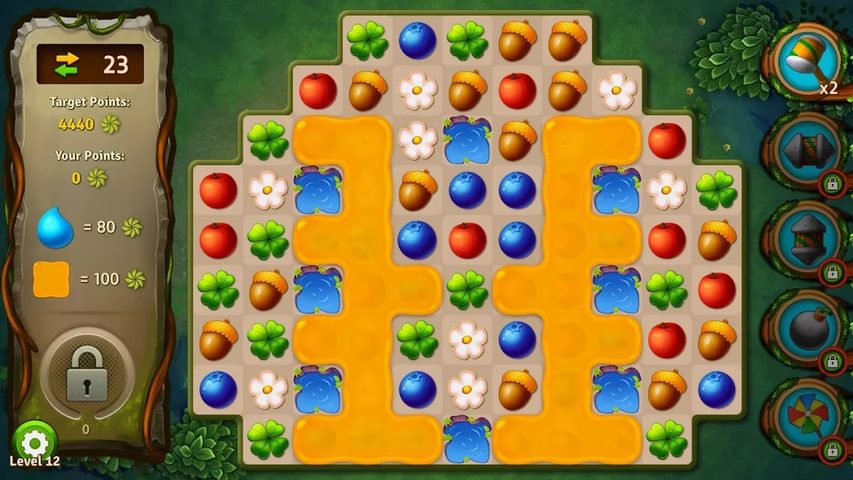 Screenshot 9: Match 3 Games - Forest Puzzle