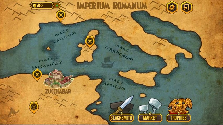 Screenshot 5: Gods Of Arena: Strategy Game