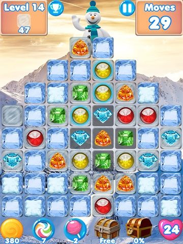 Screenshot 11: Snowman Swap - match 3 games and Christmas Games