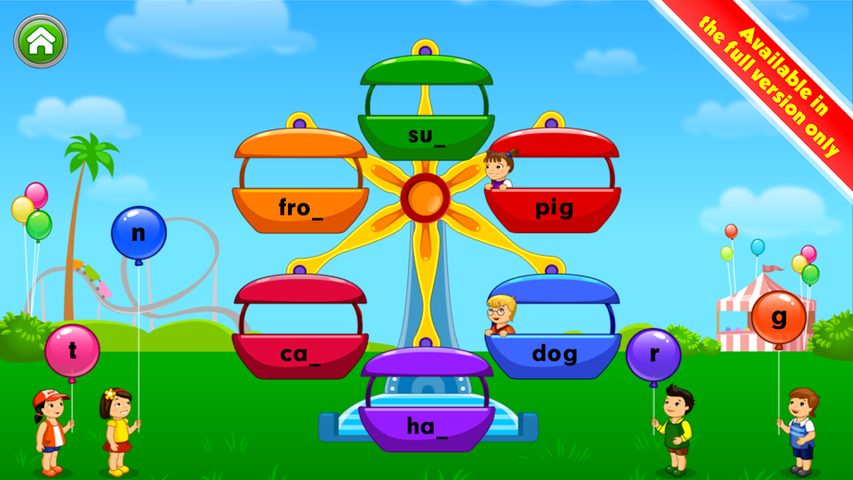 Screenshot 6: Learn Letter Sounds with Carnival Kids