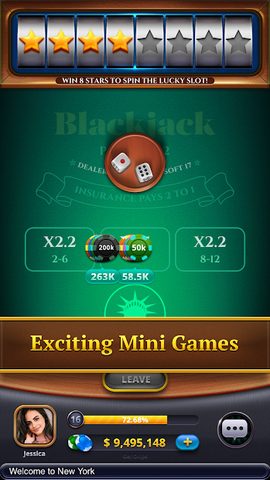 Screenshot 5: Blackjack
