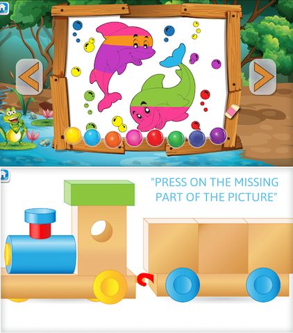 Screenshot 1: Kids Educational Games: Preschool and Kindergarten