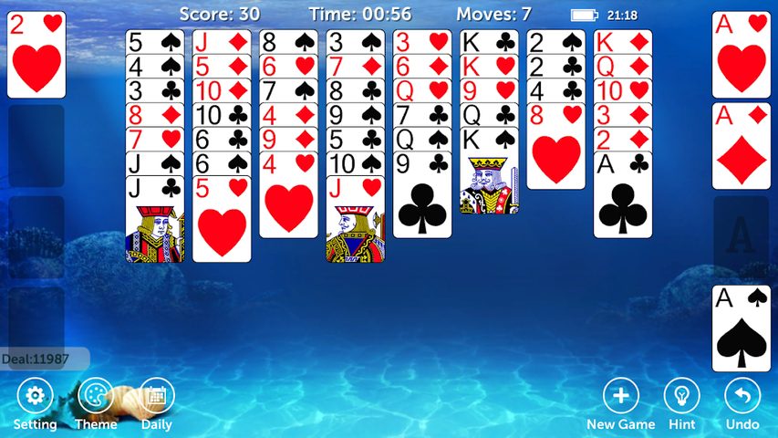 Screenshot 7: FreeCell Solitaire Pro
