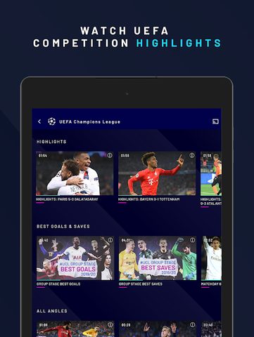 Screenshot 16: UEFA.tv Always Football. Always On.