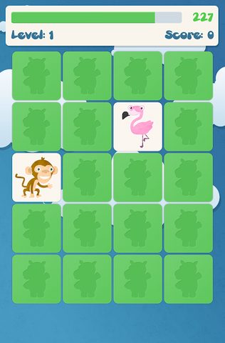 Screenshot 6: Animals memory game for kids