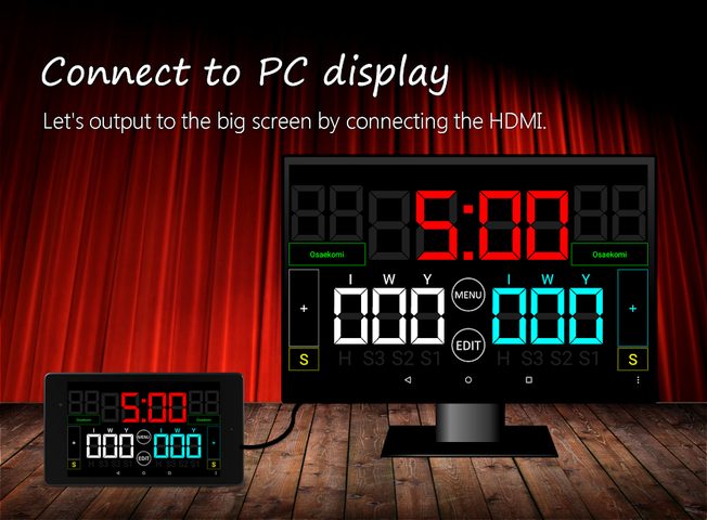 Screenshot 3: Scoreboard Judo