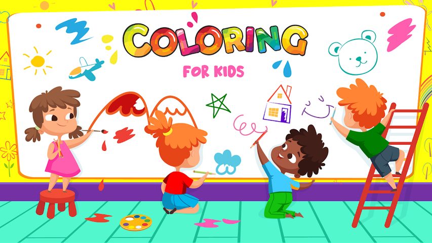 Screenshot 17: Coloring book for kids - Doodle, Color & Draw Game