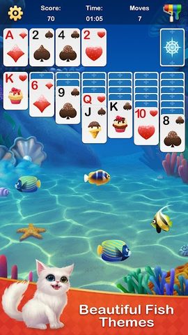 Screenshot 2: Solitaire Jigsaw Puzzle - Design My Art Gallery