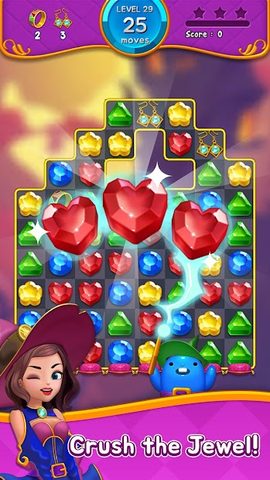 Screenshot 5: Jewel Witch - Best Funny Three Match Puzzle Game