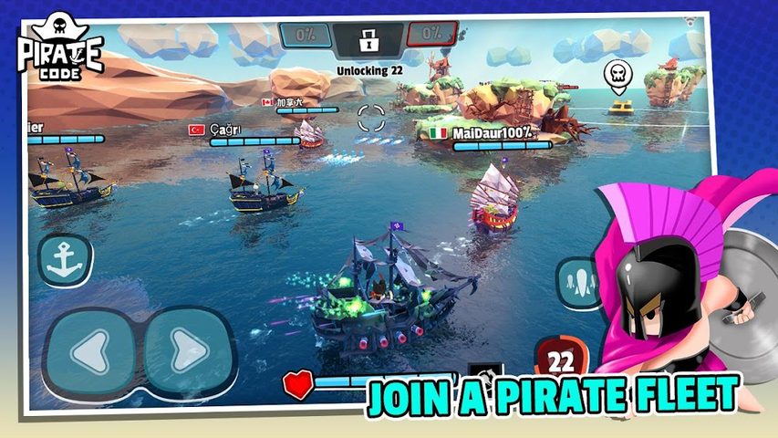 Screenshot 2: Pirate Code - PVP Battles at S