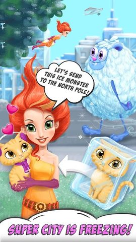 Screenshot 7: Power Girls Super City - Superhero Salon & Pets