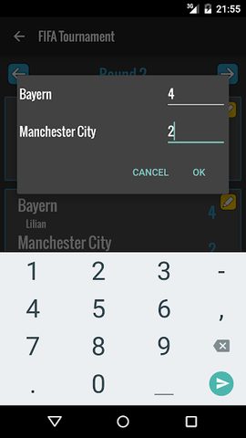 Screenshot 6: Tournament Manager