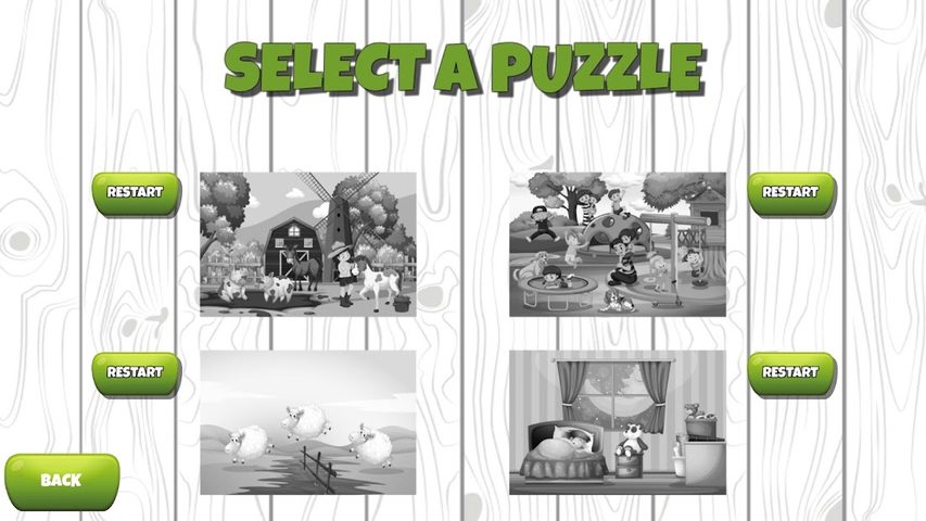 Screenshot 1: Games for kids