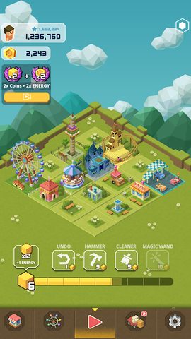 Screenshot 5: Merge Tycoon: 2048 Theme Park