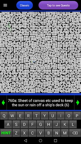 Screenshot 4: The Big Crossword