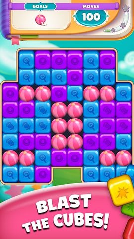 Screenshot 1: Cartoon Crush Toon Blast Match