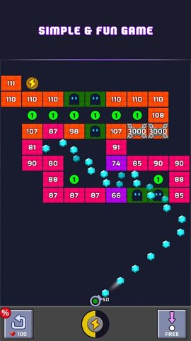 Screenshot 7: Brick Out - Shoot the ball