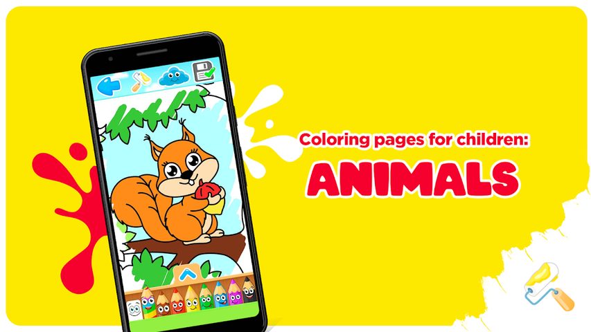 Screenshot 21: Coloring pages for children: animals