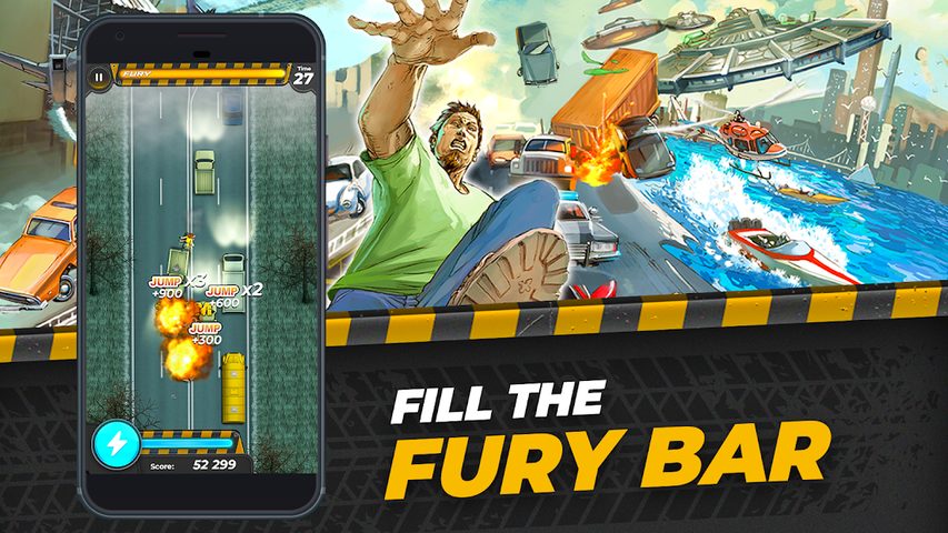 Screenshot 6: Freeway Fury: Alien Annihilati