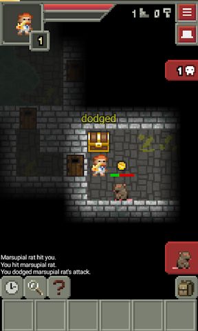 Screenshot 3: Remixed Dungeon: Pixel Art Roguelike