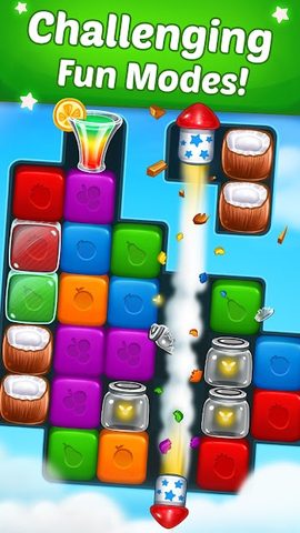 Screenshot 2: Fruit Cube Blast
