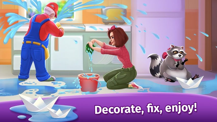 Captura 2: My Guest House - Match 3 Games