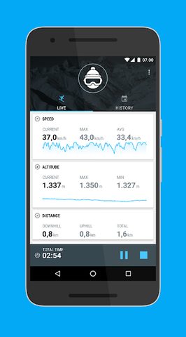 Screenshot 2: Sportler Ski Tracker
