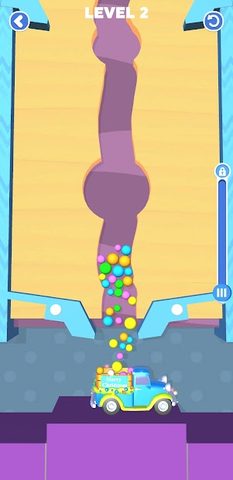 Screenshot 1: Dig Sand Ball- Classic Puzzle Game