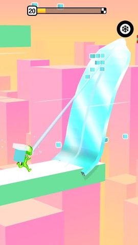 Screenshot 1: Freeze Rider - Frozen Slides