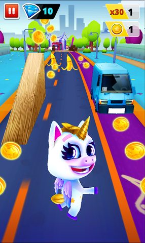 Screenshot 22: Unicorn Runner 2. Magical Run
