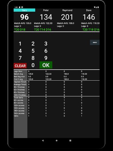 Screenshot 18: Essential Darts Scoreboard