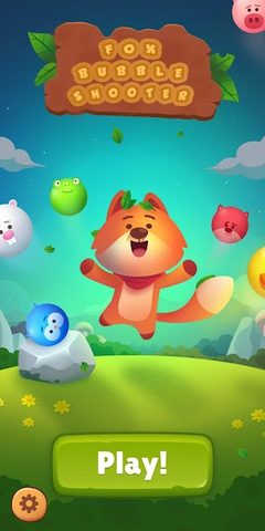 Screenshot 2: Fox Bubble Shooter - Bubble Game