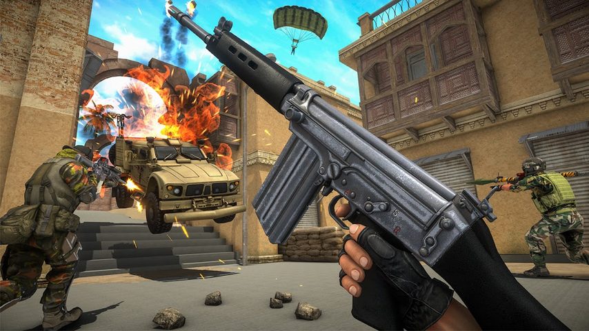Screenshot 10: Fps Shooting Commando Gun Game