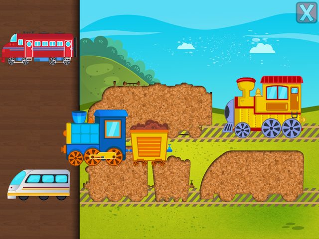 Screenshot 16: Trains Jigsaw Puzzles for Kids