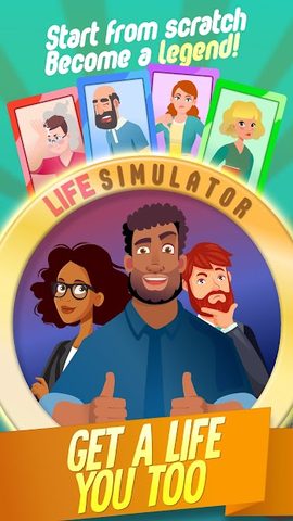 Screenshot 1: Real Life Simulator Sim RPG