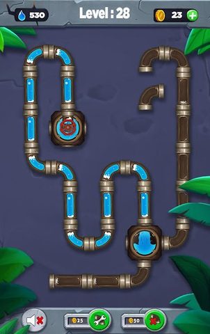 Screenshot 15: Water flow - Connect the pipes